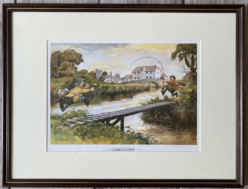Vintage norman thelwell - vintage, framed