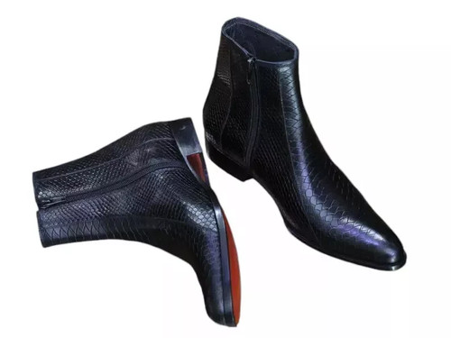 Premium handmade black - handmade, snake
