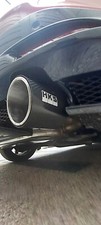 HKS CARBON FIBER GLOSS BLACK EXHAUST TIP JDM Honda Toyota Nissan Subaru Mazda