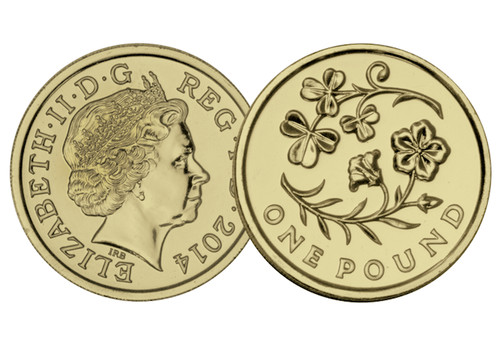 Rare one pound - rare, coins