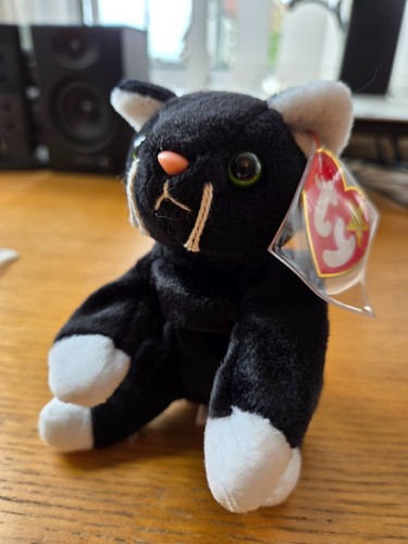 Beanie babies zip the cat - babies,