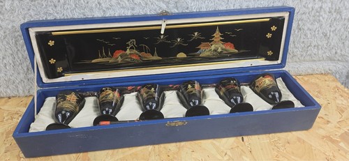 Vintage japanese black lacquer - japanese,