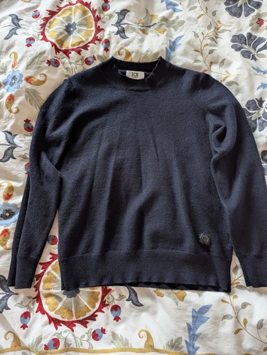 Ice iceberg navy blue - navy,