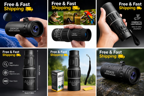 2000x25 monocular telescope - 2000x25,