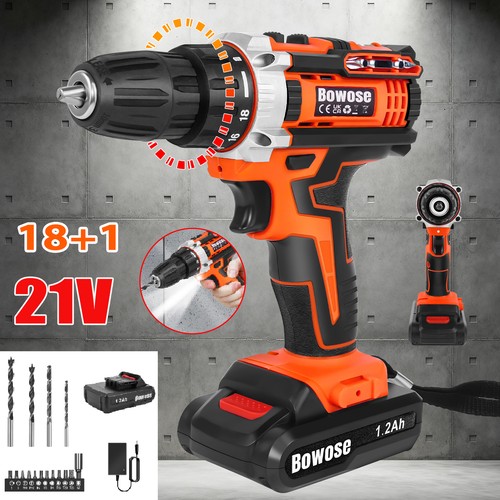 21v ion cordless drill - li-ion,