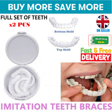 Smile Snap On False Teeth