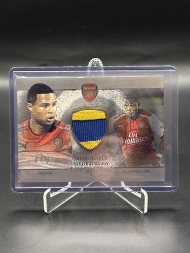 Serge gnabry player worn patch - gnabry,
