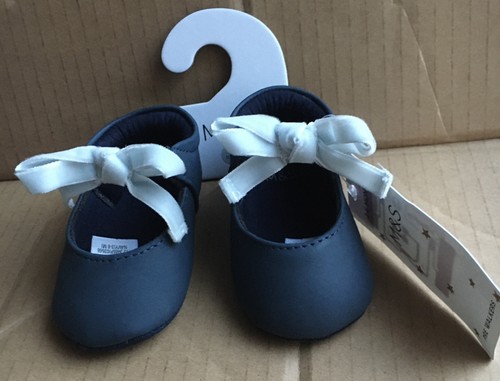 Navy mary jane pre walker - m&s,