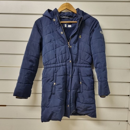 Joules girls navy parka - navy, coat