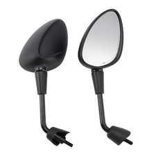 PAIR SHORTY MIRRORS BLACK FOR