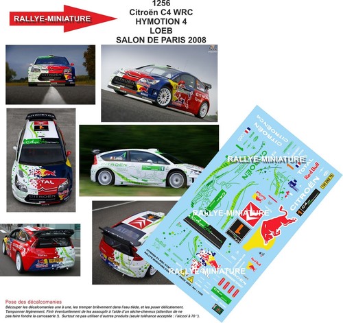 Decals ref 1256 citroen - decals, 1/32