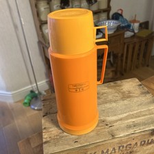 Vintage Tall Bright Orange