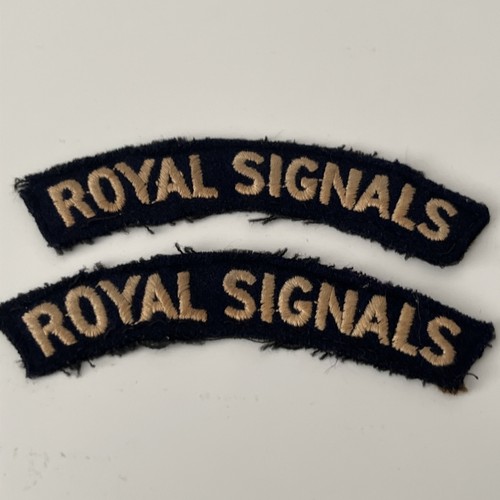 Ww2 royal signals shoulder - royal,