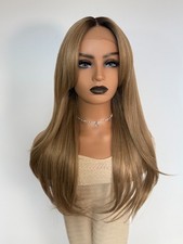 Women’s long honey brown