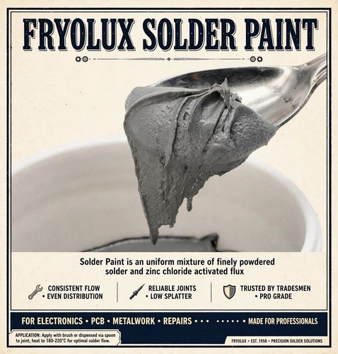 50g fryolux solder paste - solder,