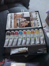 Vintage Acrylic Paint Set With