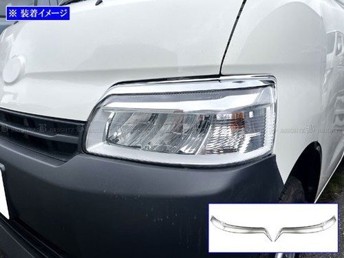 Chrome headlight eye line - chrome,