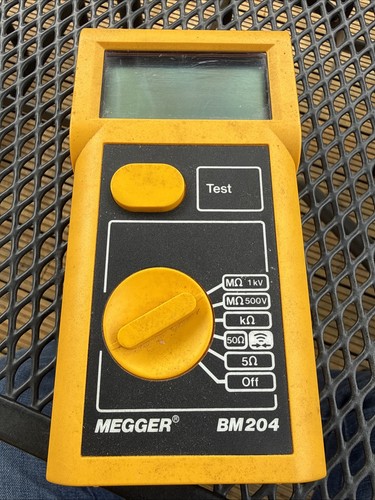 Megger bm204 insulation - megger,