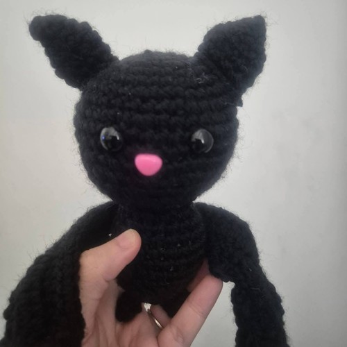 Adorable handmade crochet bat - crochet,