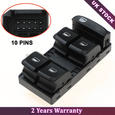 FOR AUDI A4 (B8) A5 Q5 MASTER WINDOW CONTROL SWITCH DRIVER SIDE 8K0959851D