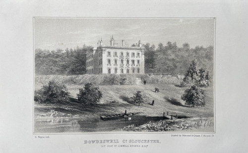 1852 antique print dowdeswell - 1852, print;