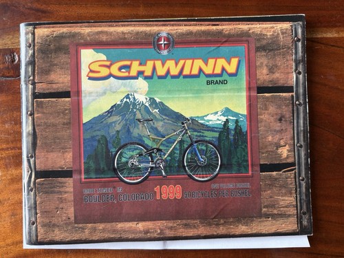 1999 schwinn bicycle catalog - bicycle,