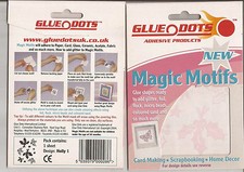 Glue Dots Magic Motifs Glue Shapes - Holly (615-05)
