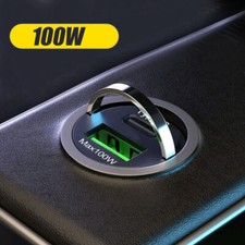 USB 100W Car Interior Phone