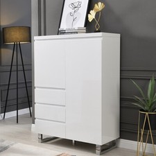 Sydney Highboard In White High