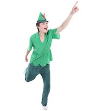 Peter Pan Costume for Kids or Adults Green Outfit Fairy Tale Dress Up Outfit