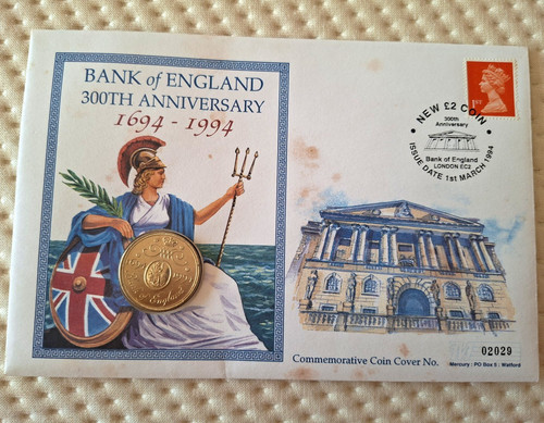 Bank england 300th - england,