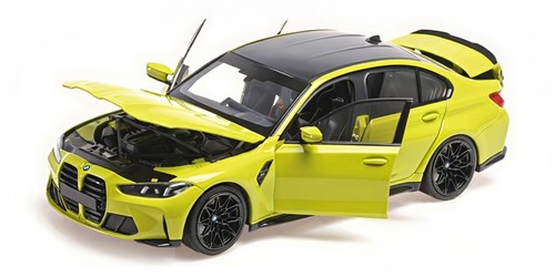 Minichamps bmw m3 yellow - 1:18,
