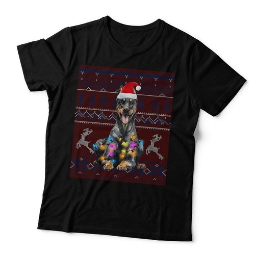 Funny doberman christmas - funny, ugly