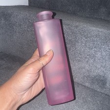 IKEA Scandinavian Art Glass Somrig 16795 Bud Frosted Vase Retro 1990’s Pink