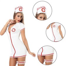 Women Sexy Nurse Costume Set