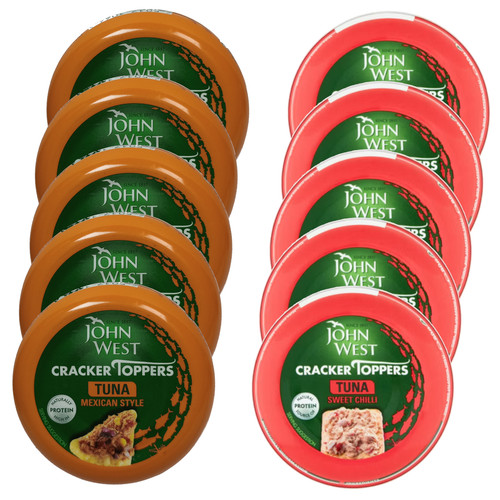 John west tuna cracker - 10, x