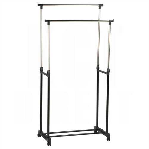 Double clothes rail - rail, clothing