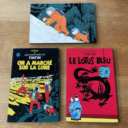Tintin wooden plaque - wooden,