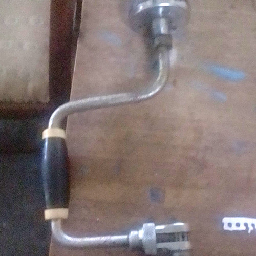 Vintage metal hand - metal,
