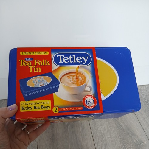 Vintage tetley tea folk - tetley,