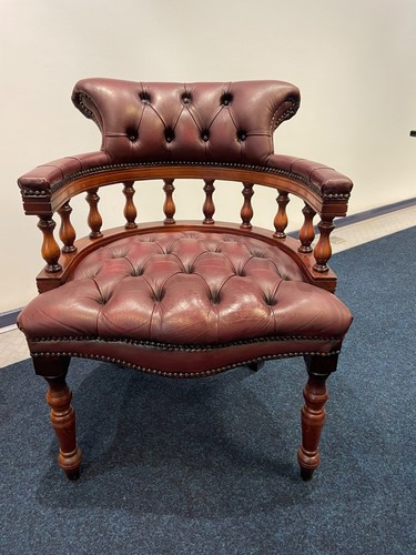 Chesterfield captain desk - chesterfield,