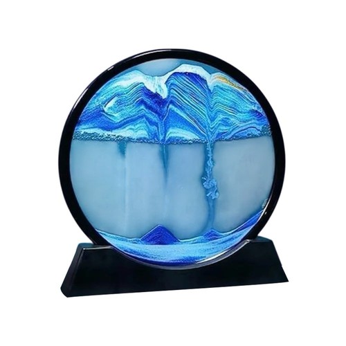 Moving sand art picture - sand,