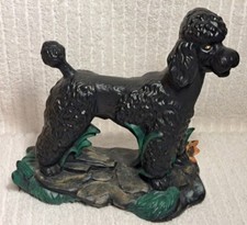 Black Standard Poodle Ceramic