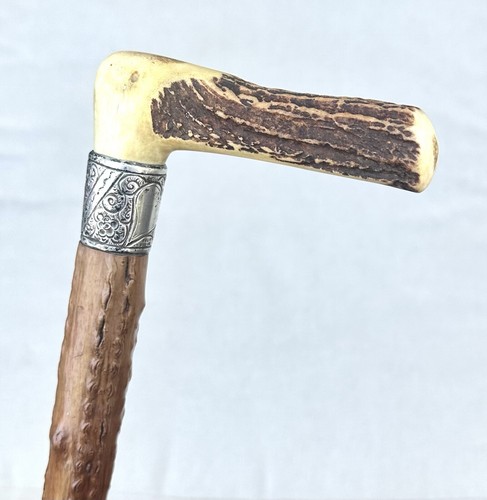 Vintage antique 19c antler - antique,