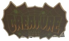 CREATURE SKATEBOARDS ‘SOLD HERE’ - SHOP DEALER WINDOW STICKER - 8.25” WIDE NHS