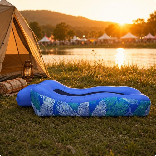 Inflatable lounge sofa compact - inflatable,
