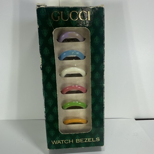 Vintage gucci watch bezel set - gucci,