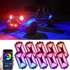 10XLED Rock Light Kit Neon