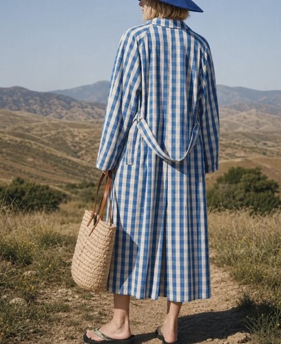Zara blue white - , oversize