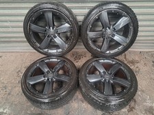 AUDI A1 8X 2012 SET OF ALLOY WHEELS AND TYRES 215/40/17 8X0601025E
